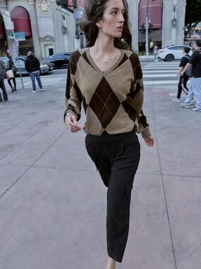 ZARA Tapered ankle  Cargo Satin Pants M